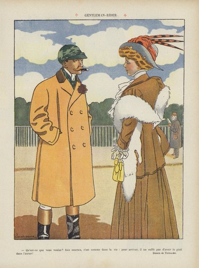 Ilustración para Le Rire de Edouard Touraine