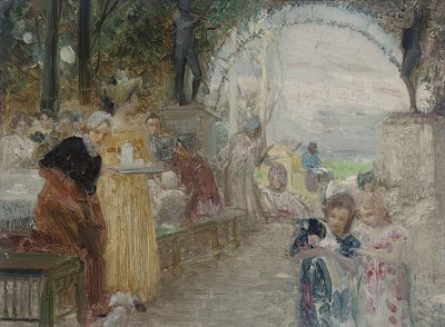 La fiesta del té de Edouard Veith