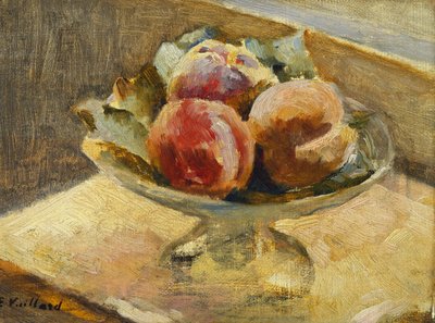 Un cuenco de duraznos, c.1889 de Edouard Vuillard
