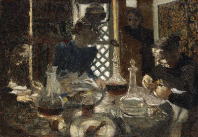 Una mesa de Edouard Vuillard
