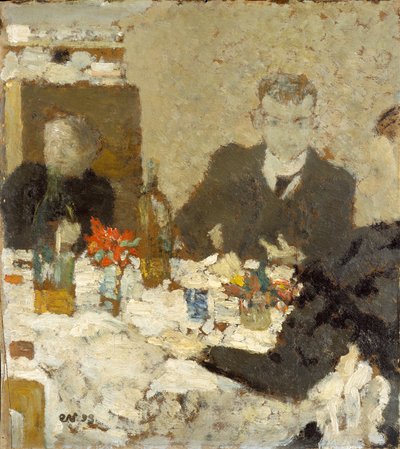 En la mesa, 1893 de Edouard Vuillard