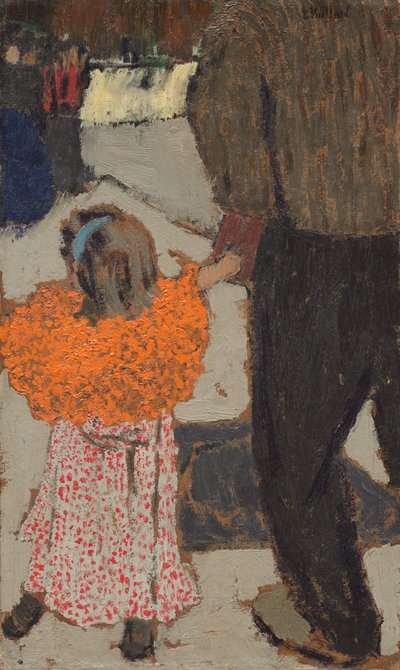 Niño con pañuelo rojo, c. 1891 de Edouard Vuillard