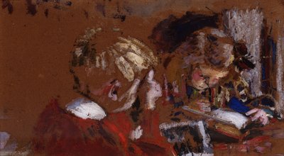 Niños Leyendo de Edouard Vuillard