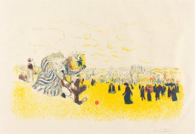 Pasatiempo de niños, publicado en 1897 de Edouard Vuillard