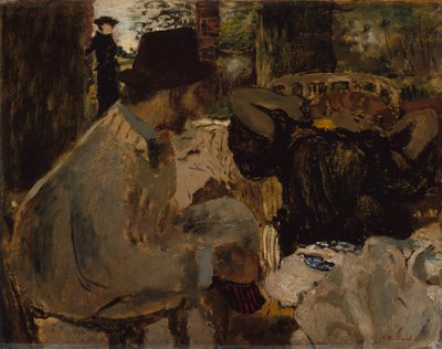 Conversación, 1897-8 de Edouard Vuillard