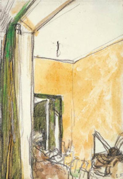 La habitación amarilla de Edouard Vuillard