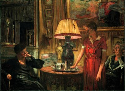 La Visita de Edouard Vuillard