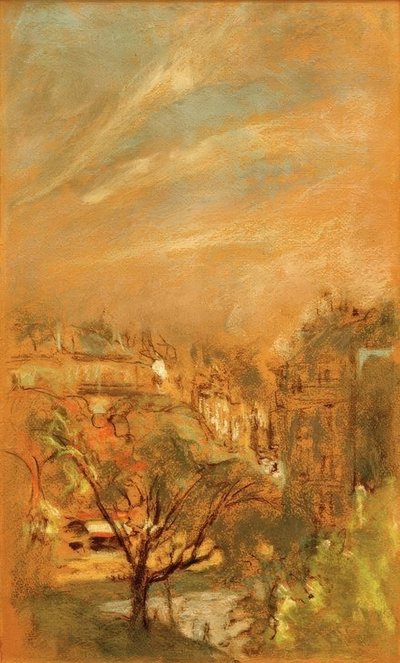 Efecto matinal en la plaza Vintimille de Edouard Vuillard