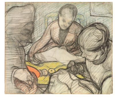 Estudio para Las costureras, 1890 de Edouard Vuillard