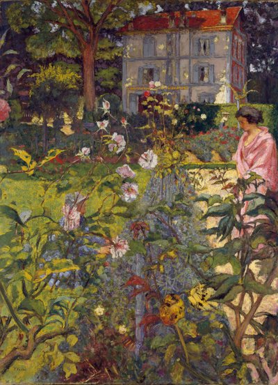 Jardín en Vaucresson, 1920 de Edouard Vuillard