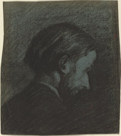 Cabeza de un Hombre Barbudo de Edouard Vuillard