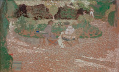 En el jardín de Edouard Vuillard