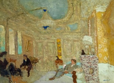 En la Sala de Espera de Edouard Vuillard