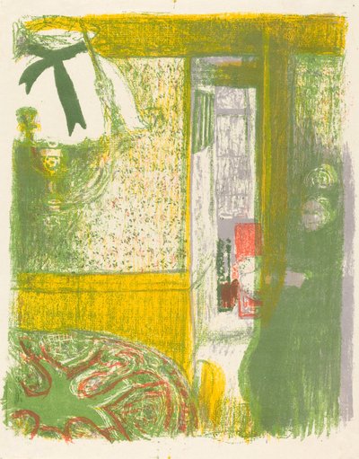 Interior con lámpara colgante, 1899 de Edouard Vuillard