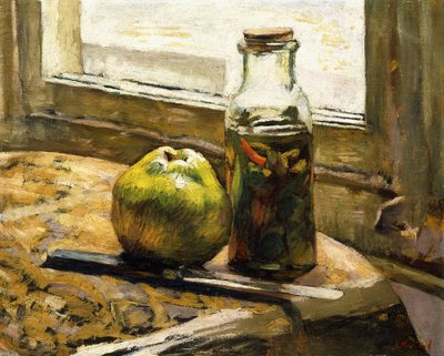 Jarra de Pepinillos y Manzana, 1889-90 de Edouard Vuillard