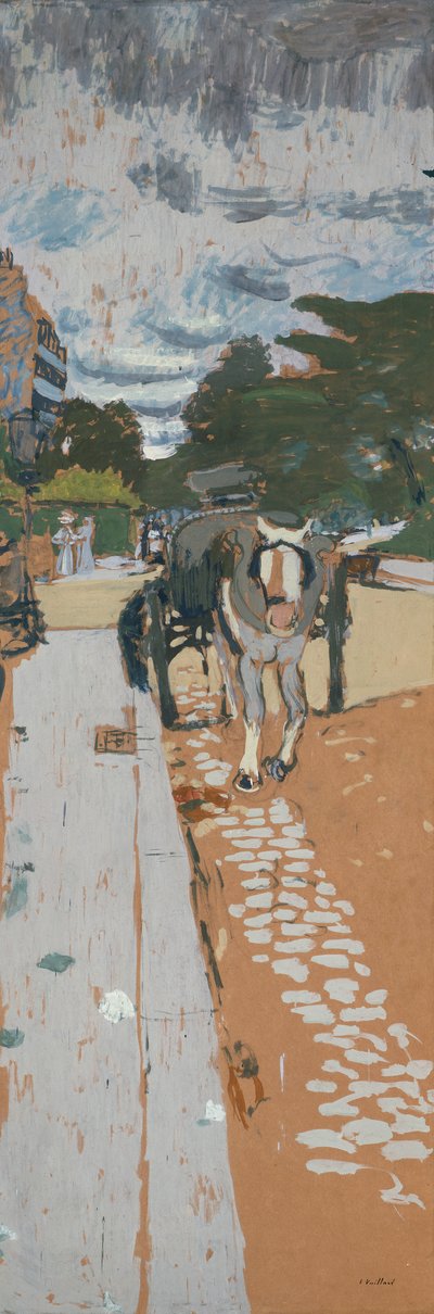 El coche de riego de Edouard Vuillard