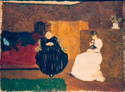 La charla de Edouard Vuillard