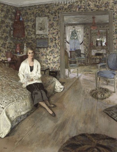 La condesa Marie-Blanche de Polignac, 1928-1932 de Edouard Vuillard