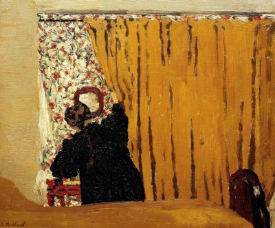 La cortina amarilla de Edouard Vuillard