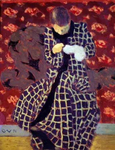 La remendadora de Edouard Vuillard