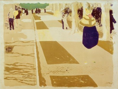 La avenida de Edouard Vuillard