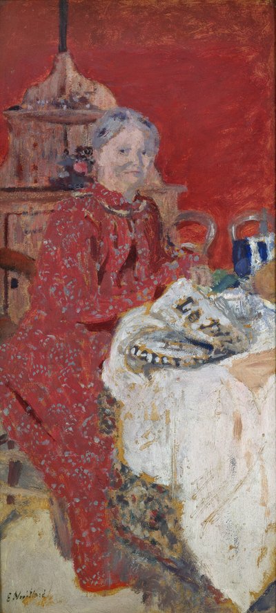 Le Déjeuner, 1890s de Edouard Vuillard