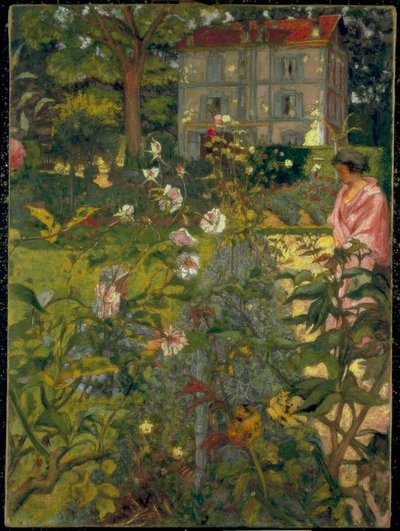 El jardín de Vaucresson de Edouard Vuillard