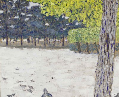 Le Jardin des Tuileries, ca. 1894 de Edouard Vuillard