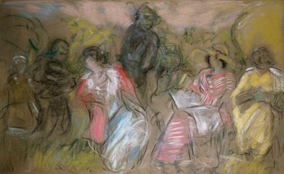 Le Parc des Clayes, c.1910 de Edouard Vuillard