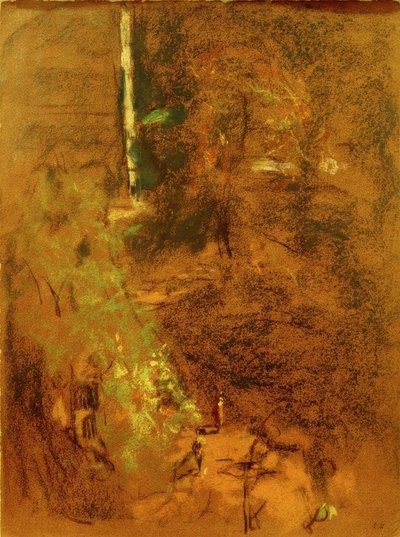 La plaza Vintimille en la niebla matinal de Edouard Vuillard