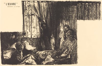 Los apoyos de la sociedad de Edouard Vuillard