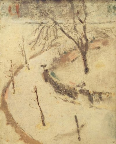 El invierno en la plaza Berlioz de Edouard Vuillard
