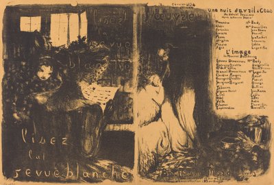 Lisez la revue blanche; Un nuit d