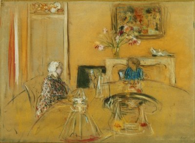 Almuerzo en el Castillo de Clayes de Edouard Vuillard