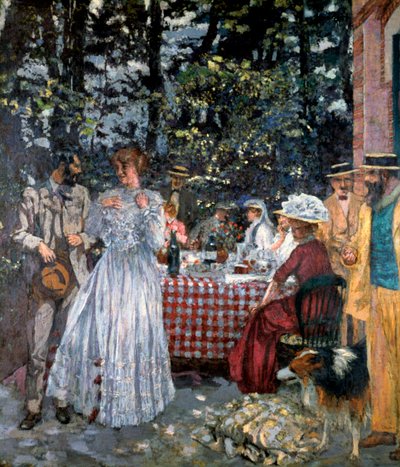 Almuerzo en Vasouy, 1901 de Edouard Vuillard