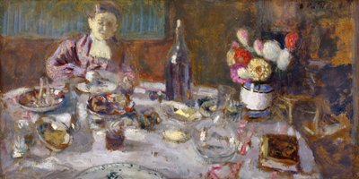 Almuerzo, 1901 de Edouard Vuillard