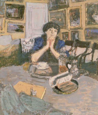 Madame Hessel con un chal, 1911 de Edouard Vuillard