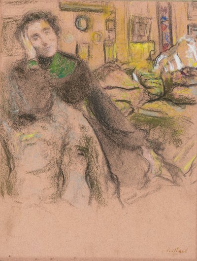 Madame Juliette Weil, estudio III de Edouard Vuillard