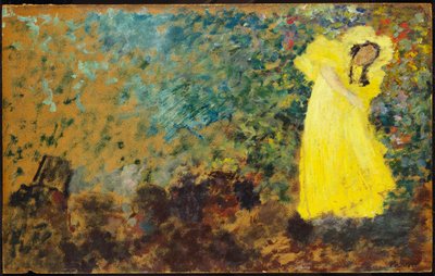 May Belfort en el escenario, c.1895 de Edouard Vuillard
