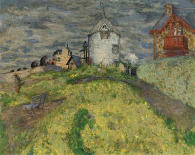 Molino en Saint-Jacut o Villas en el campo de Edouard Vuillard