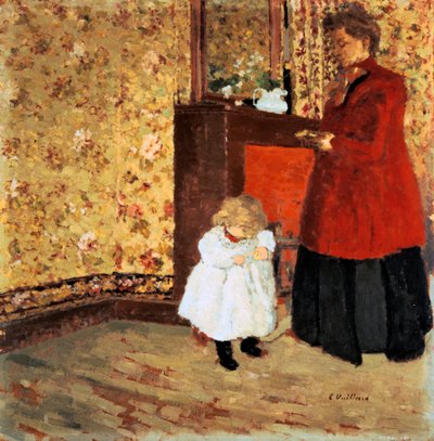 Madre e hijo, 1900 de Edouard Vuillard