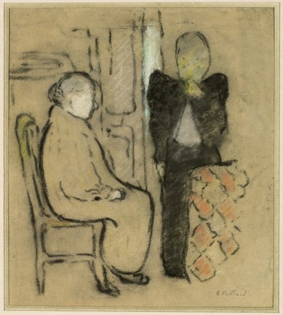 Madre e hija, c.1892 de Edouard Vuillard