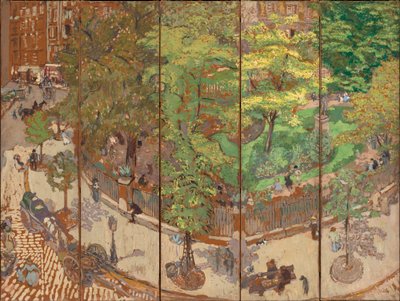 Place Vintimille, 1911 de Edouard Vuillard
