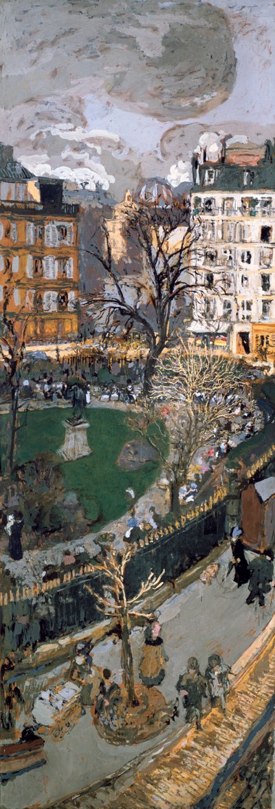 Place Vintimille, París, 1908-1910 de Edouard Vuillard