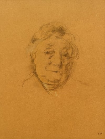 Retrato de Madame Bénard de frente de Edouard Vuillard