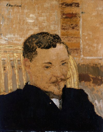Retrato de Romain Coolus, c.1897 de Edouard Vuillard