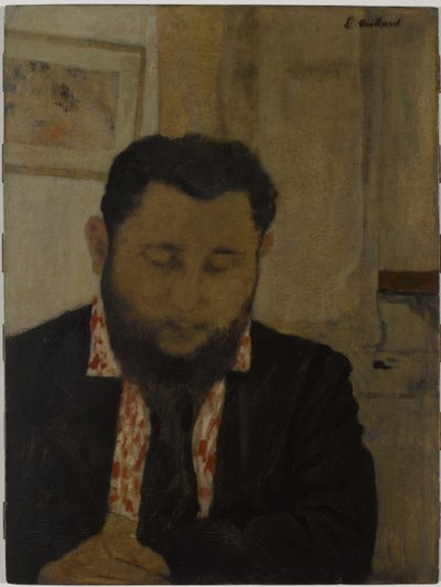 Retrato de Thadée Natanson, 1897 de Edouard Vuillard