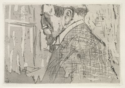 Retrato de Theo van Rysselberghe de Edouard Vuillard