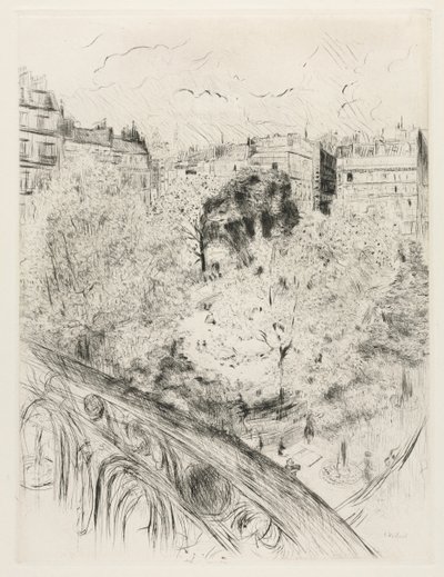 Square Vintimille de Edouard Vuillard