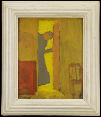 La madre del artista abriendo una puerta de Edouard Vuillard
